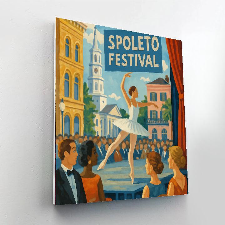 Spoleto Festival - Usa Paint By Numbers Kits