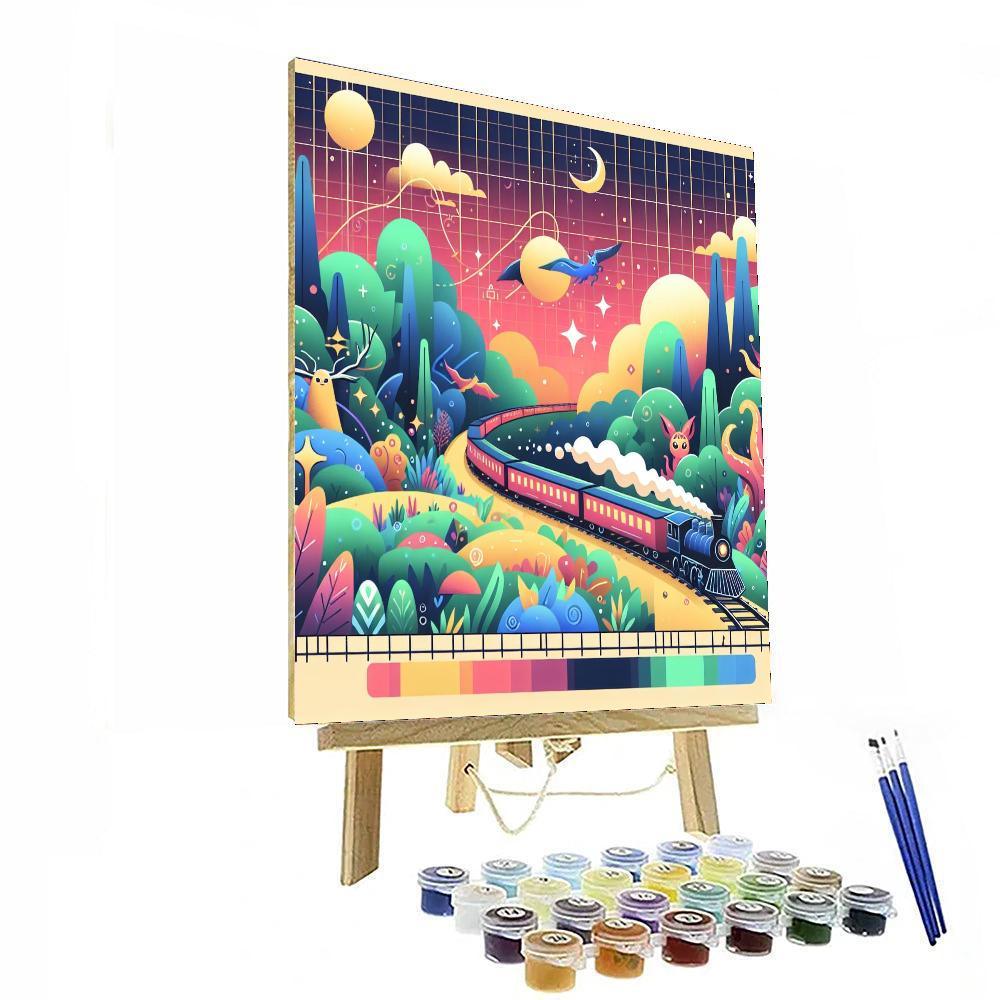 Dreamland Express DIY Paint By Numbers