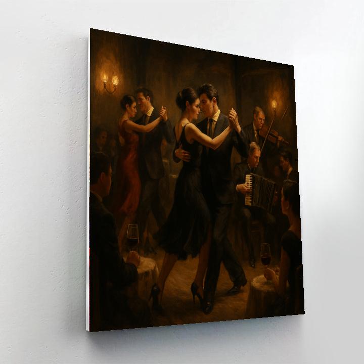 Tango Festival - Buenos Aires Painting By Numbers Kit