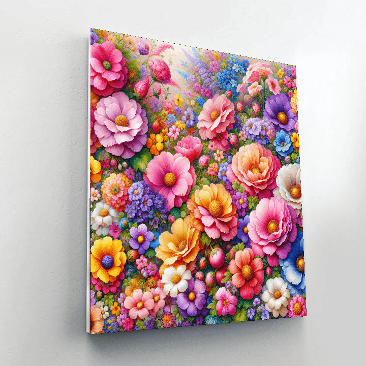 Floral Fantasy Dreamscape Paint By Number