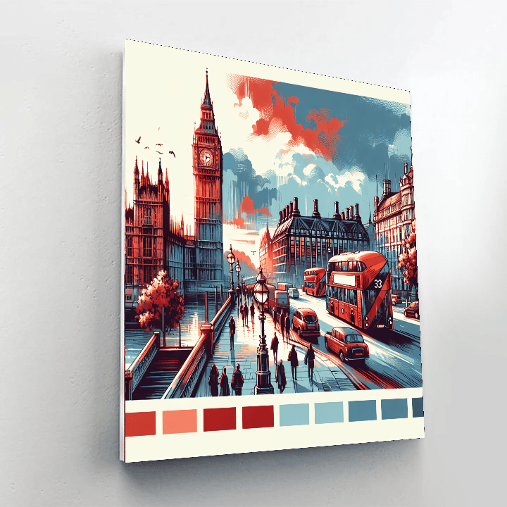 London Reflections Paint By Numbers