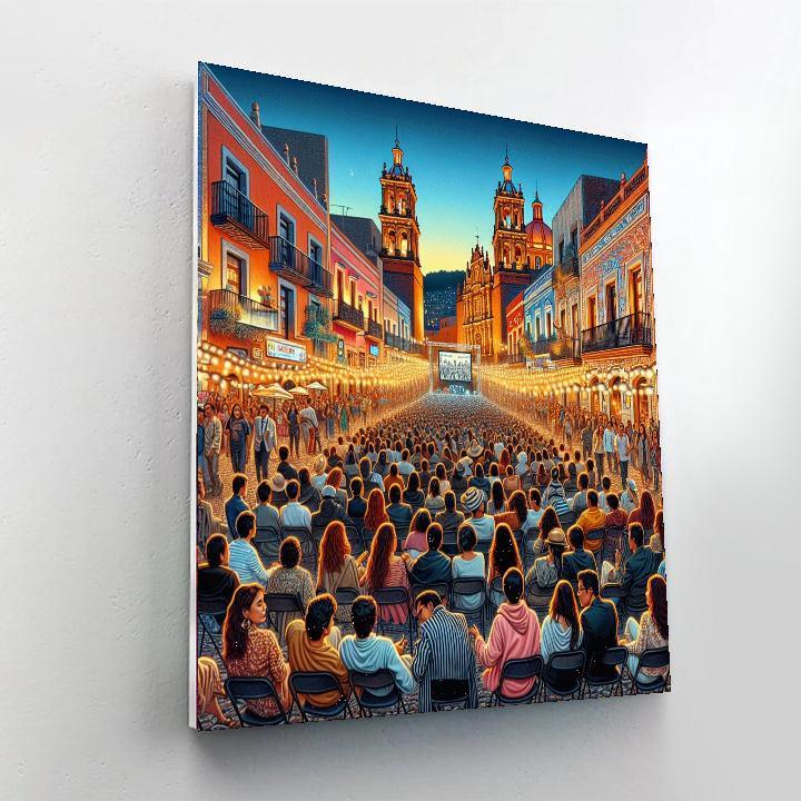 Festival Internacional De Cine De Guanajuato - Mexico Painting By Numbers Kit
