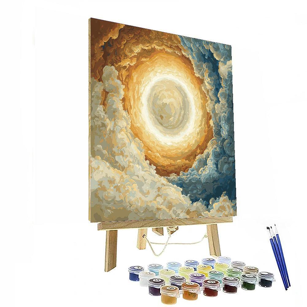 Michelangelo Inspired Elemental Rhythm  Painting Number Kit