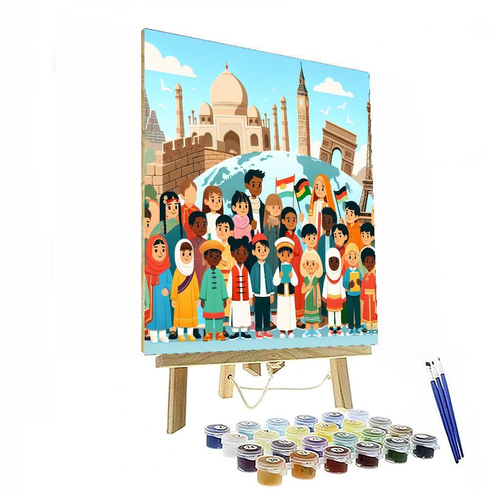 Cultural Heritage Expedition Numbered Painting Kits