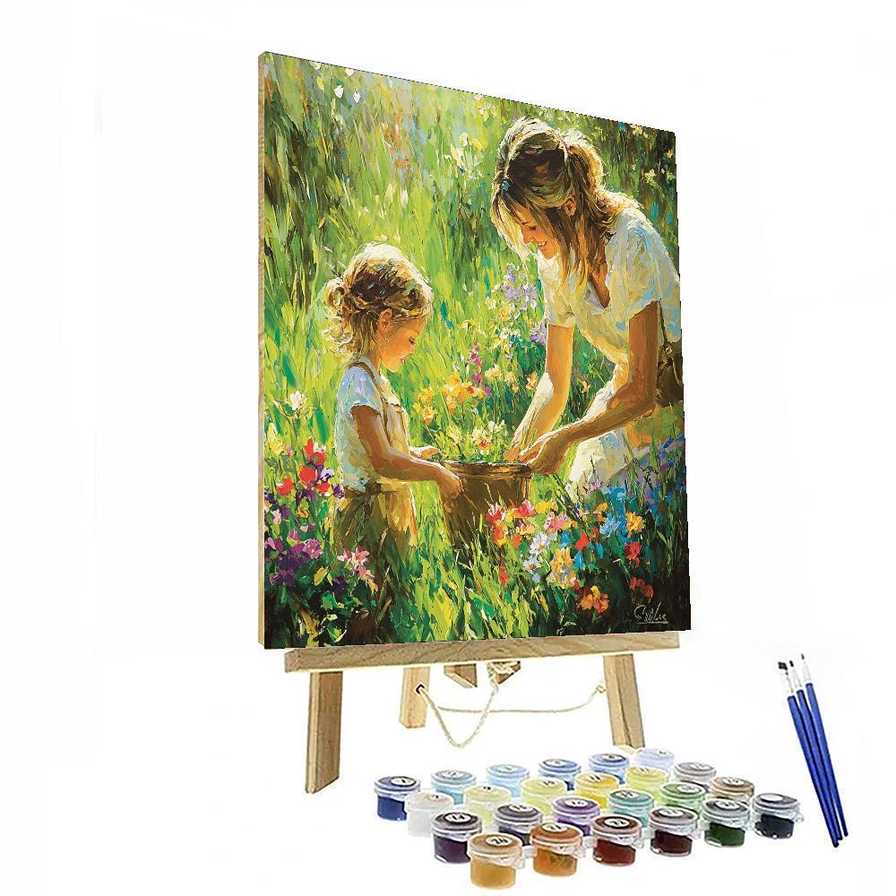 Seeds Of Love Number Painting