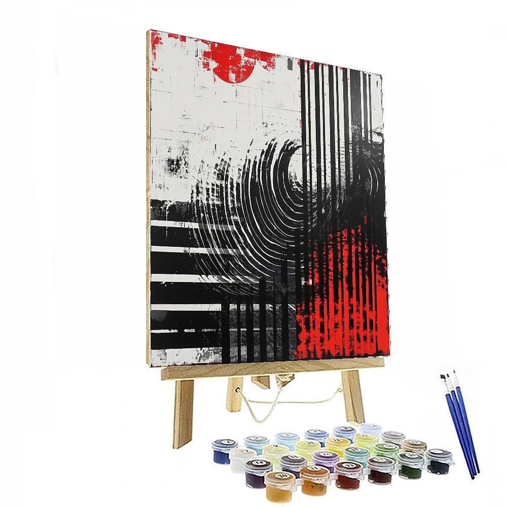 Banksy Inspired Voices Of The Unheard  Paint By Numbers Kits