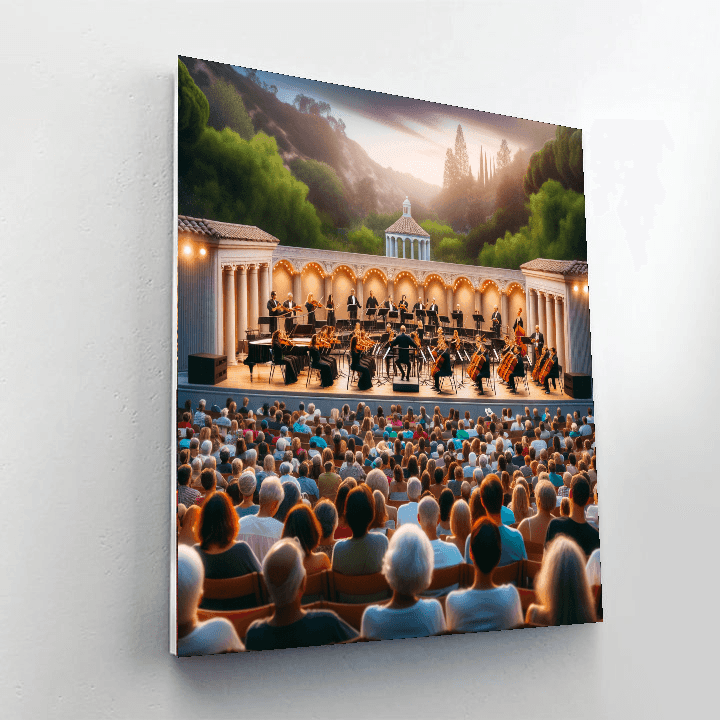 Harbin Summer Music Festival Number Painting