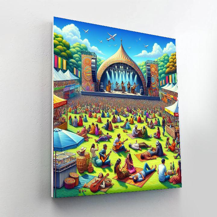 Womadelaide - Adelaide Paint By Number