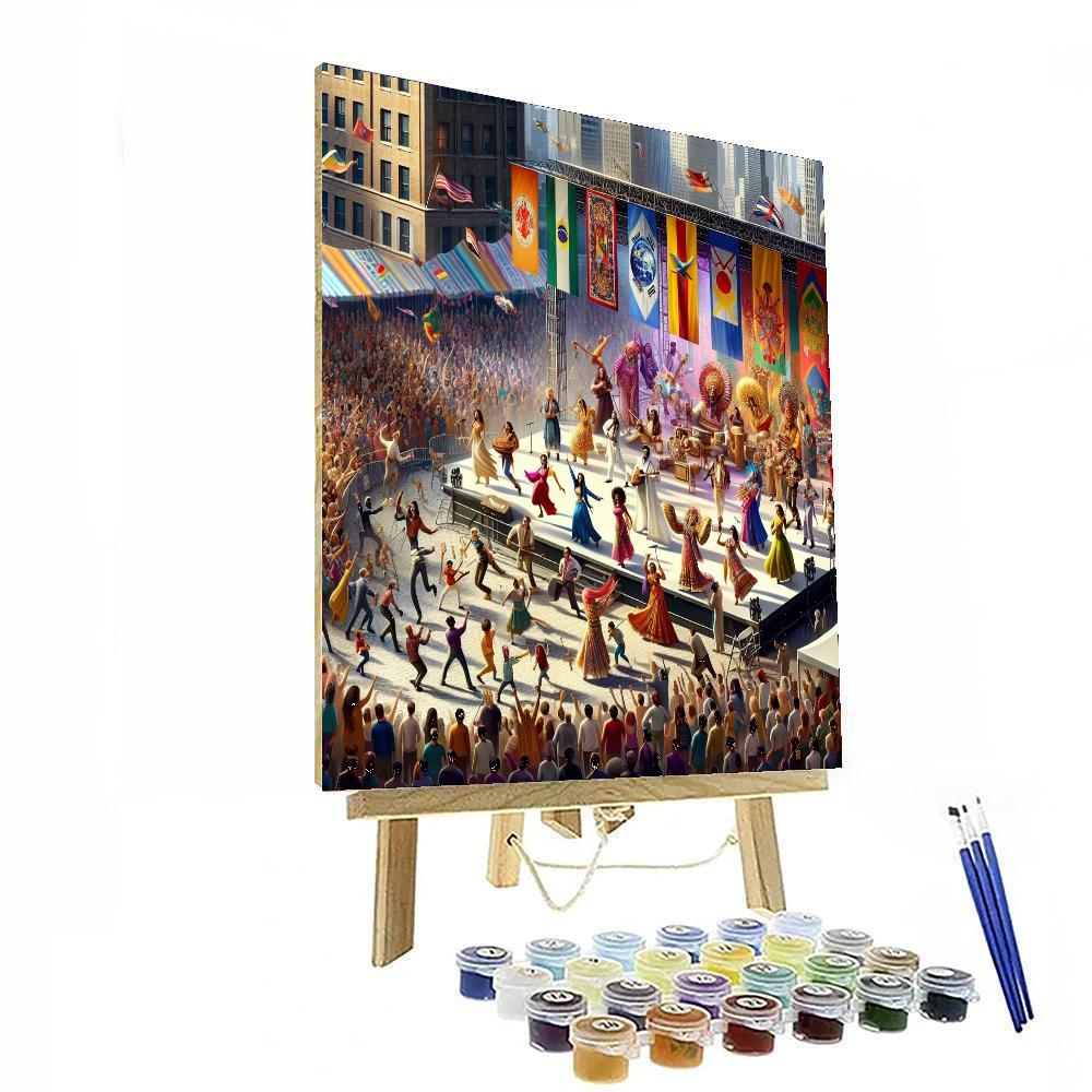 Harare International Festival Of The Arts - Zimbabwe Number Painting