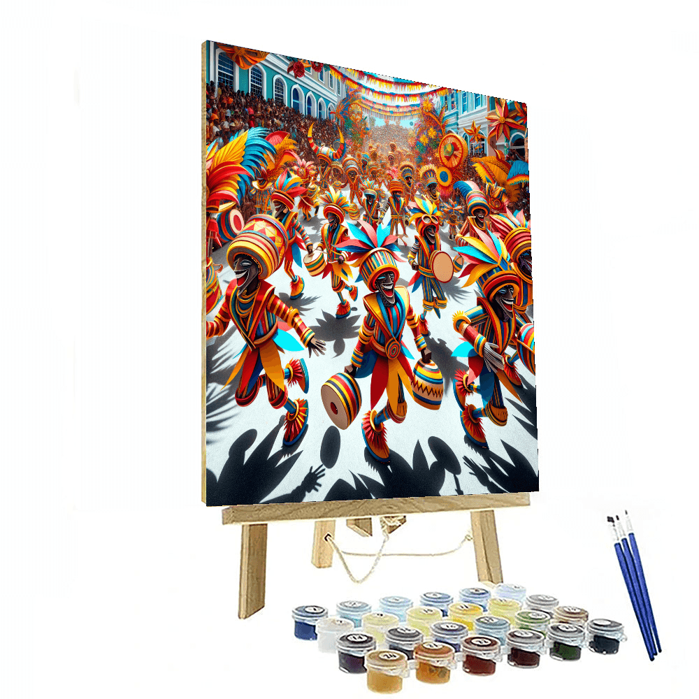 Junkanoo - The Bahamas Paint By Number