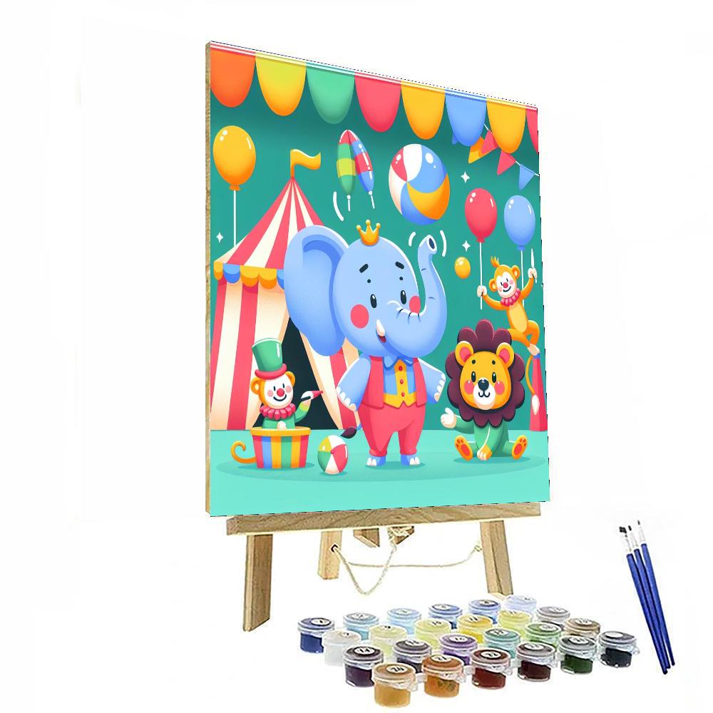 Circus Of Smiles Paint By Numbers Art