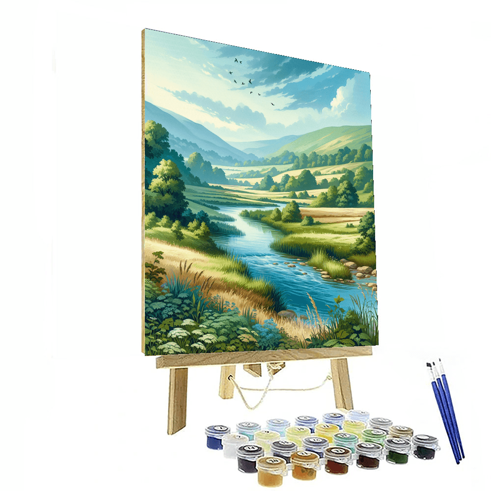 Tranquil Landscape Escape Paint By Number