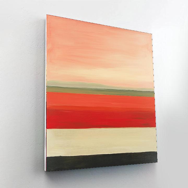 Mark Rothko Inspired Serenity In Color  Painting Number Kit