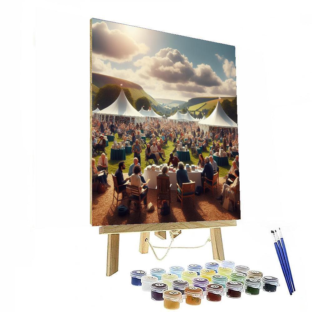 Hay Festival - United Kingdom Painting By Numbers Kit
