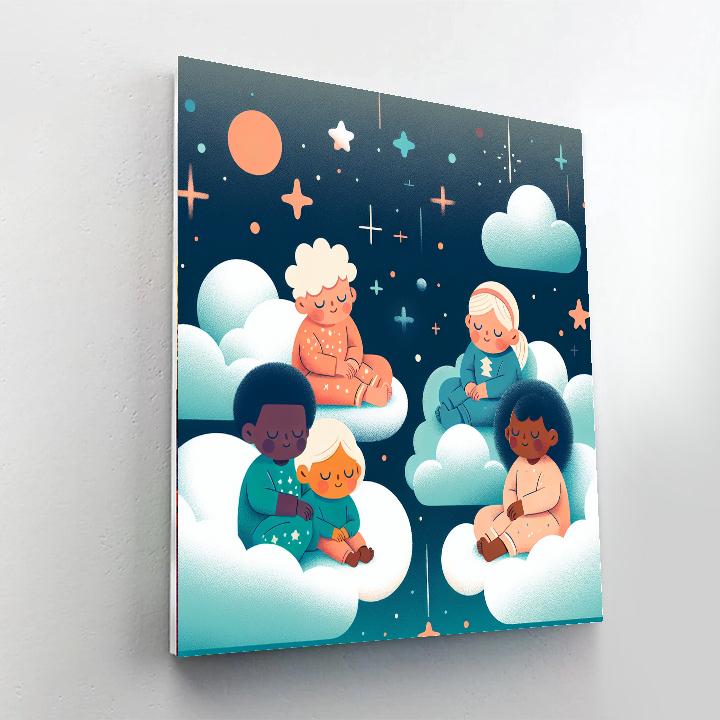 Dreamland Drifters Painting Number Kit