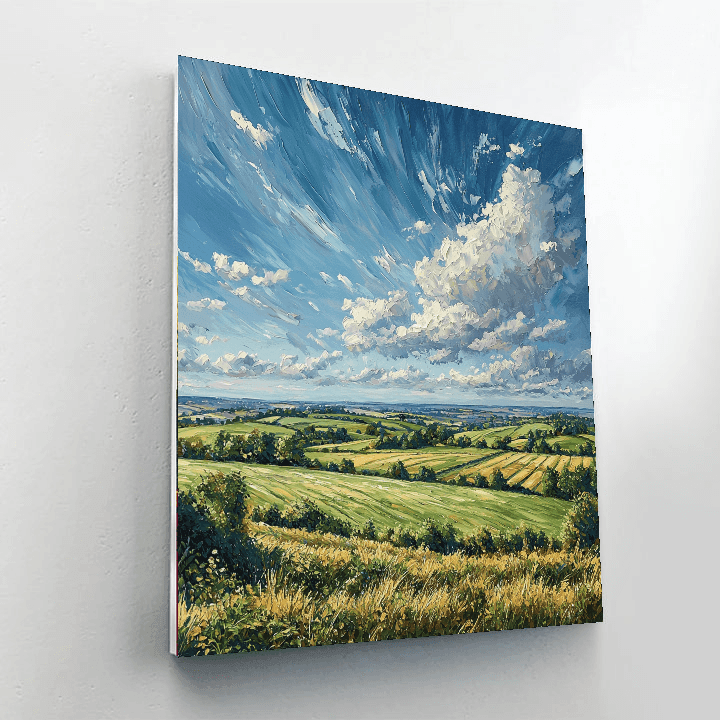 John Constable Inspired Breezy Fields  Paint By Numbers Kits
