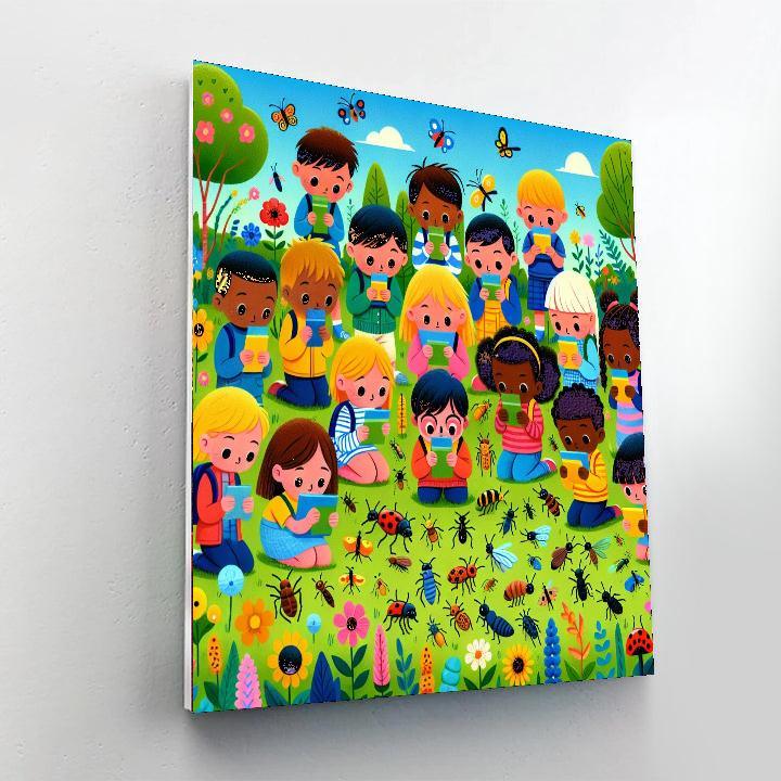 Insect Investigation Number Painting