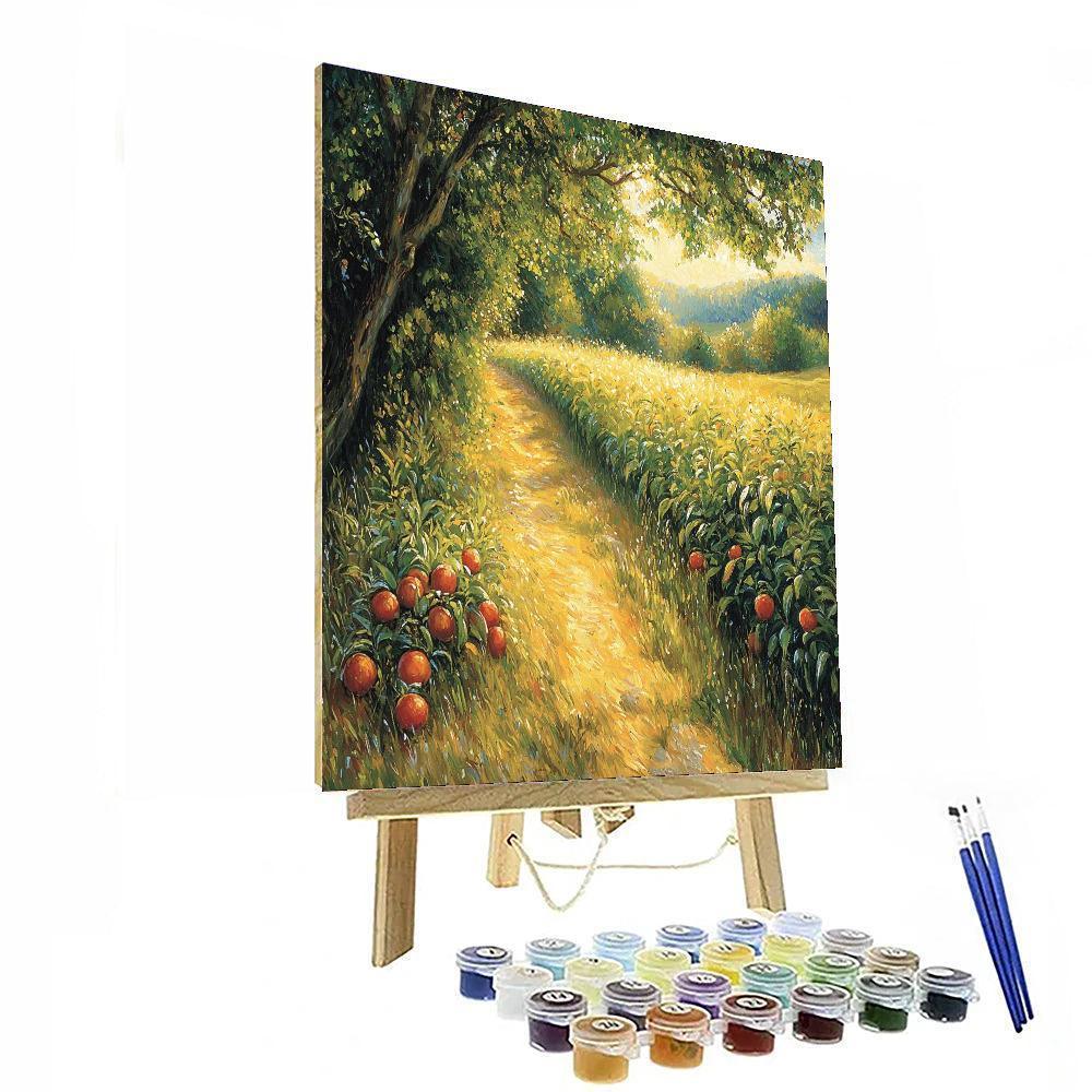 Pierre-Auguste Renoir Inspired Glistening Harvest  Paint By Numbers