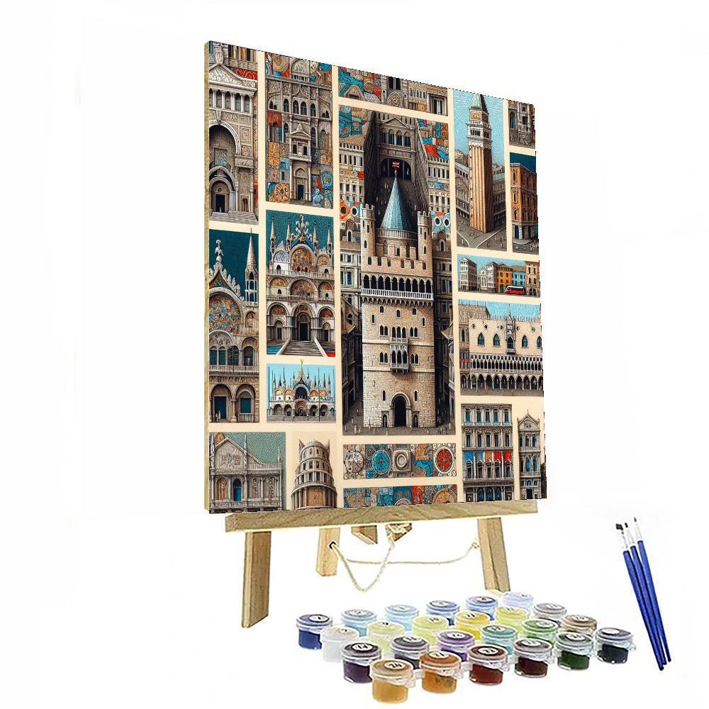 Historical Cities Of The World Number Painting