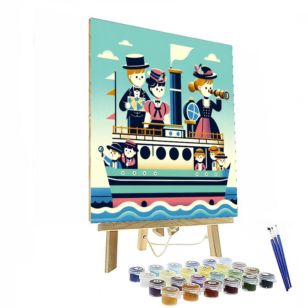 Victorian Voyage Number Painting