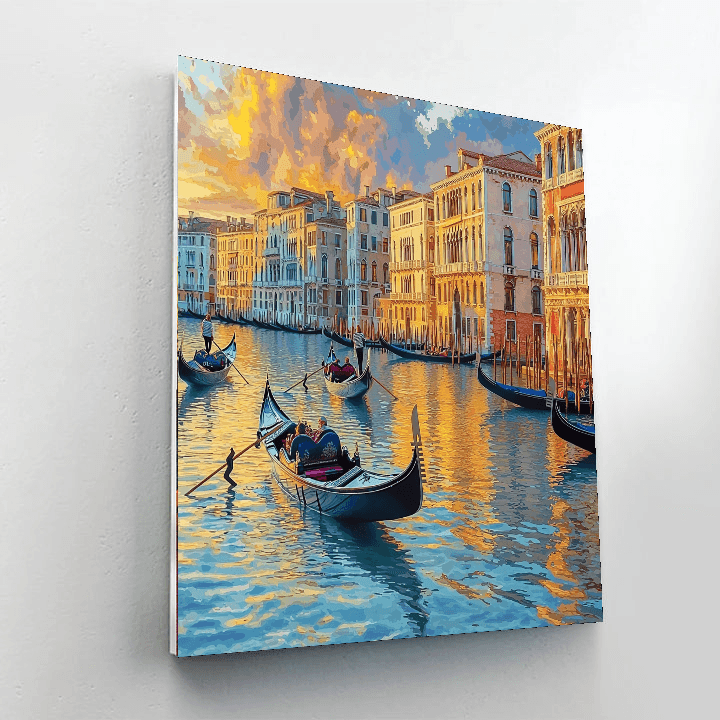 Venice Canals Paint By Color
