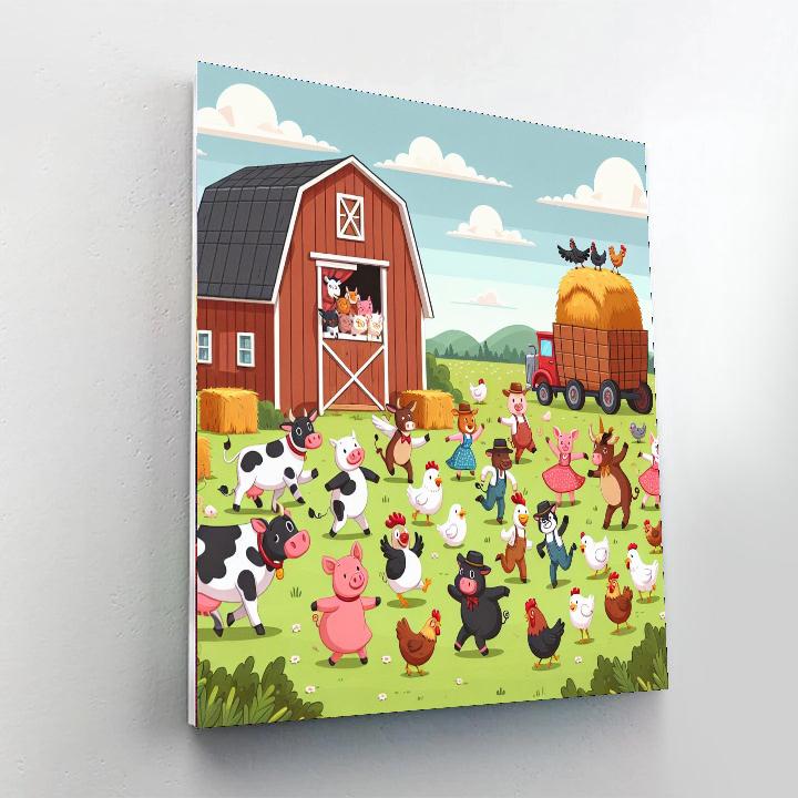 Farm Festivities Paint By Numbers Kits