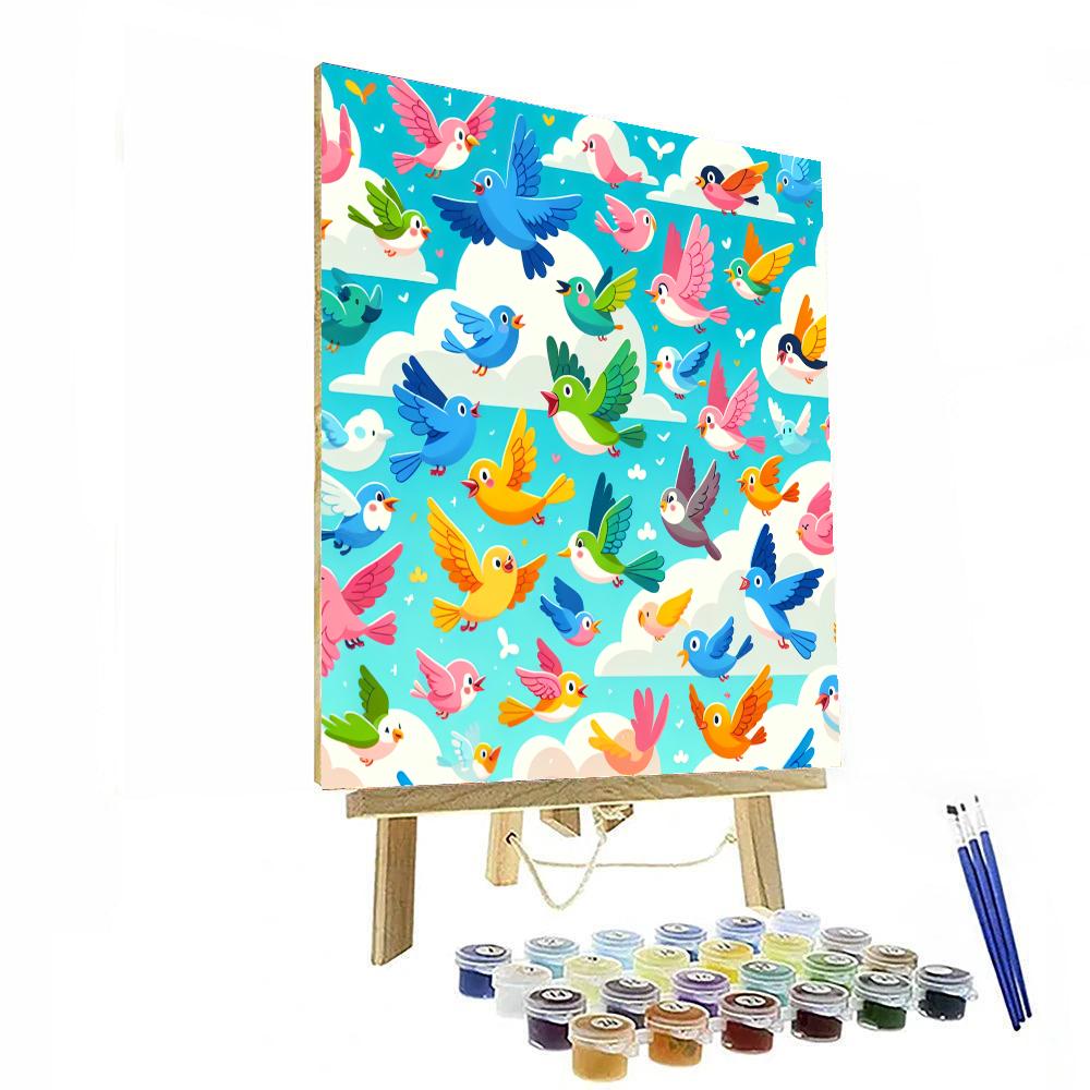 Creatures Of The Sky Paint By Numbers Kits