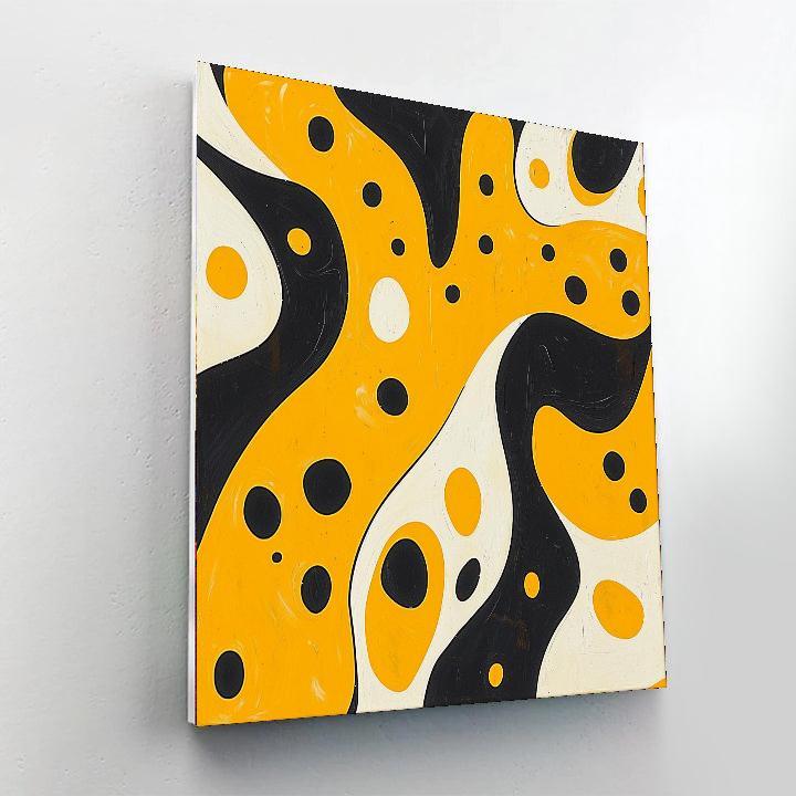 Joan Miró Inspired Fantasy In Motion  Paint By Numbers Art