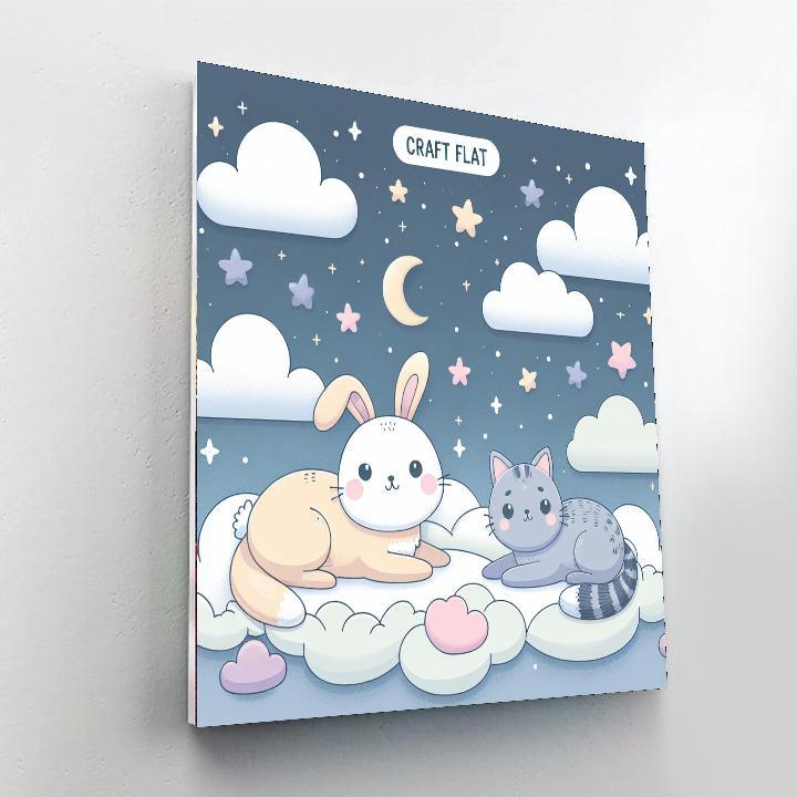 Sweet Dreamers Painting Number Kit