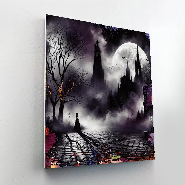 Gothic Night Shadows Paint By Number