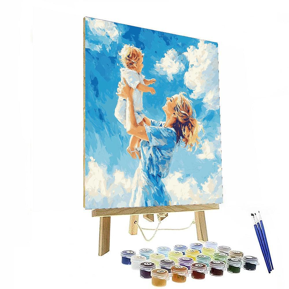 Kisses In The Sky Paint By Numbers