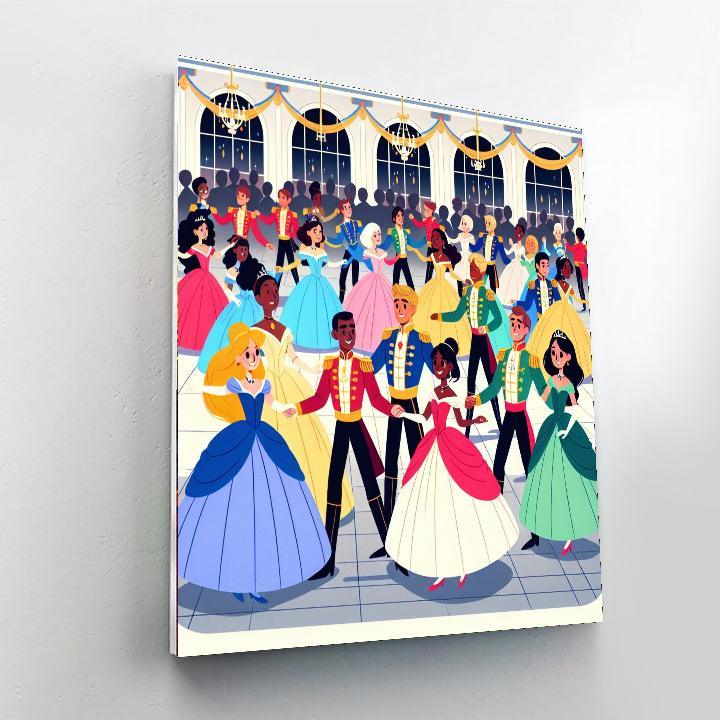Royal Fairy Tale Ball Paint By Number