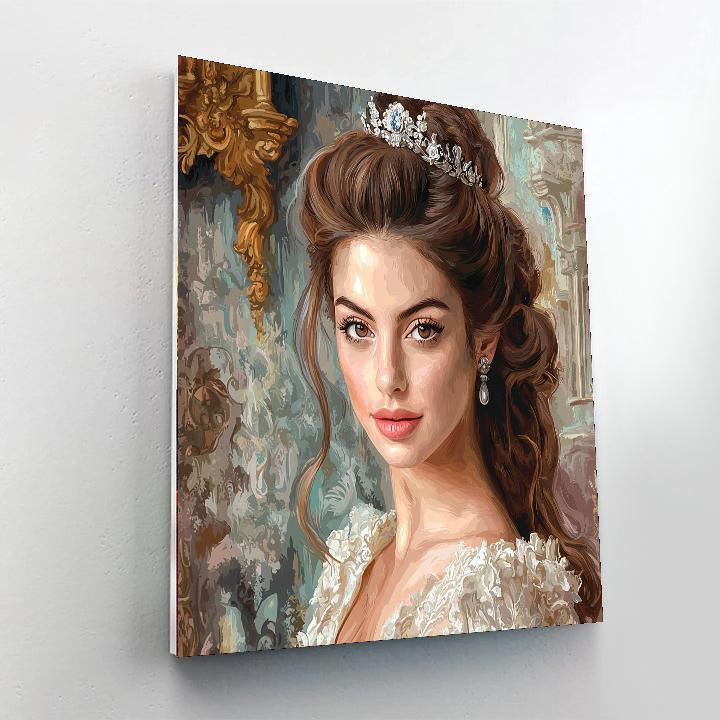 Anne Hathaway: The Enchanting Elegance Of Mia Thermopolis Numbered Painting Kits