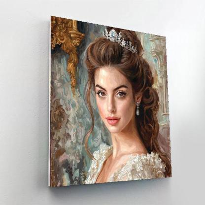 Anne Hathaway: The Enchanting Elegance Of Mia Thermopolis Numbered Painting Kits