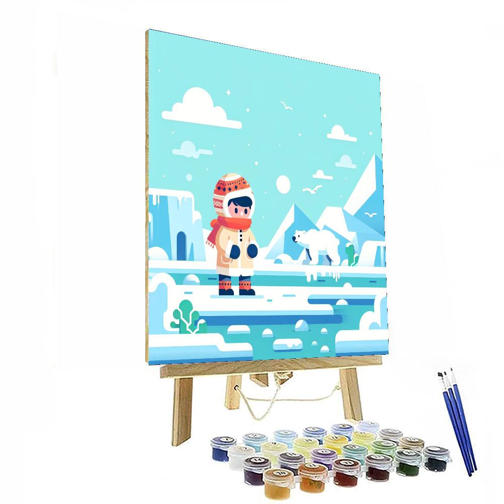 Arctic Discovery Voyage Painting Number Kit