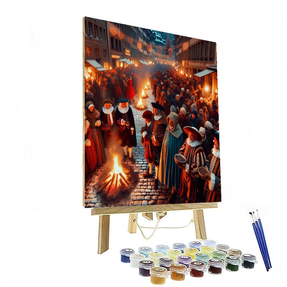 Fête De L'escalade - Geneva, Switzerland Number Painting