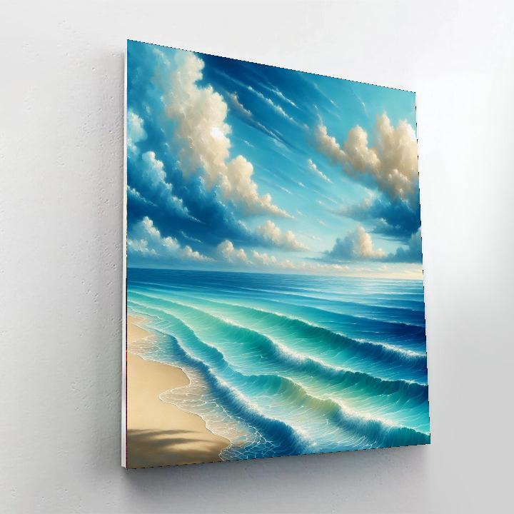 Lively Coastal Retreat Paint By Color