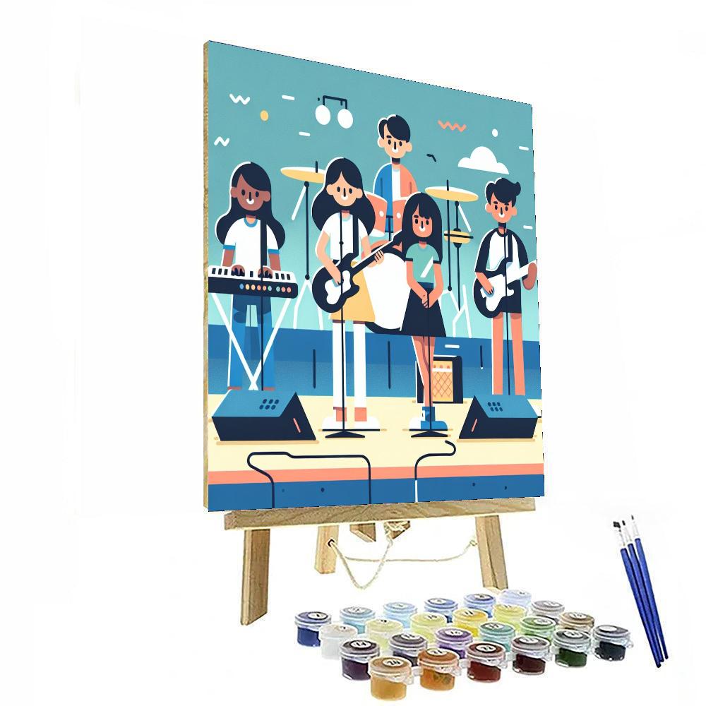 Superstar Band Numbered Painting Kits