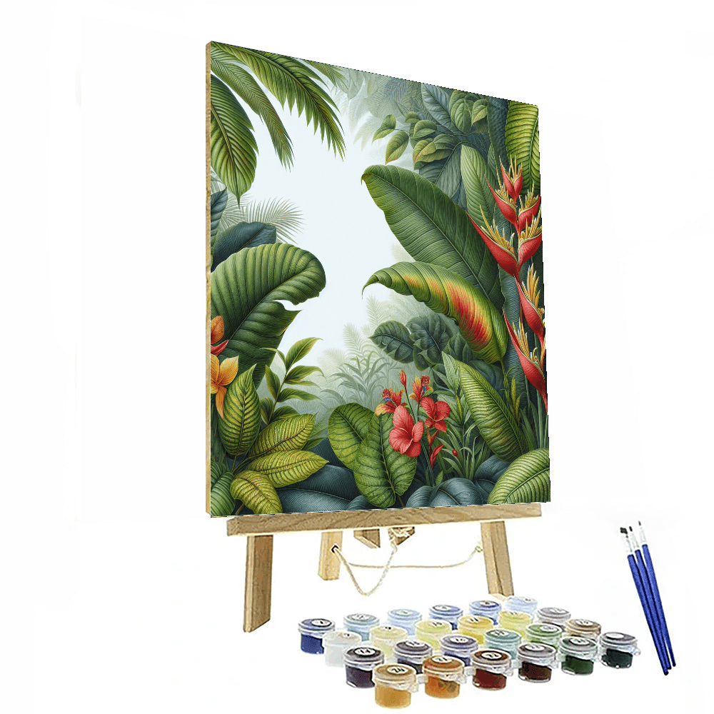 Botanical Bliss Collection Painting By Numbers Kit