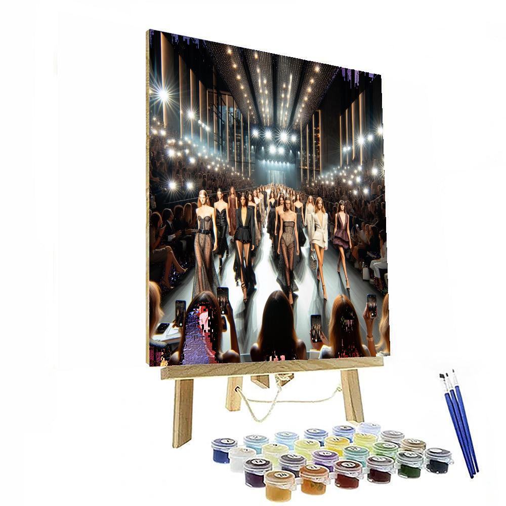 New York Fashion Week Number Painting