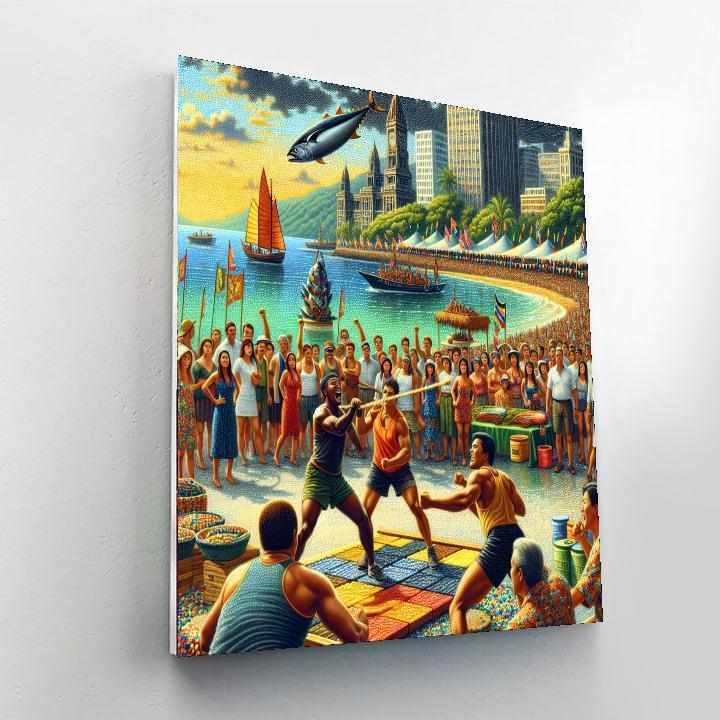 Tunarama Festival - Port Lincoln Numbered Painting Kits