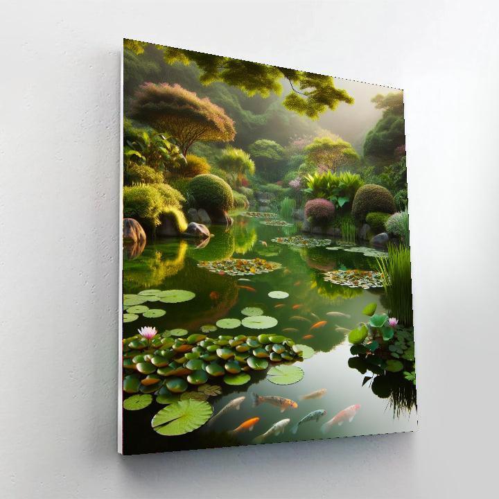 Harmonious Pond Paint By Numbers Kits