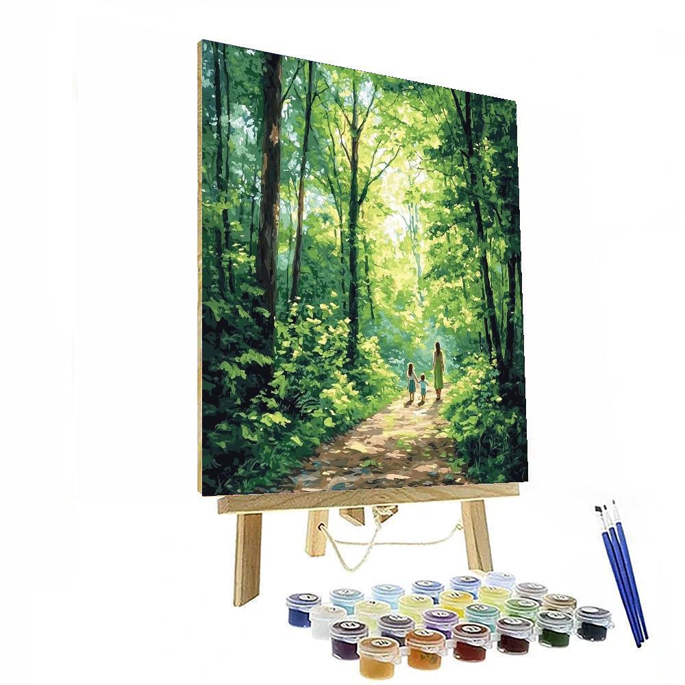Dreamy Woodland Paths Numbered Painting Kits
