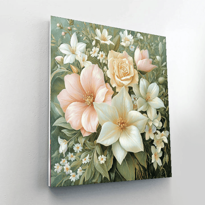 Sandro Botticelli Inspired Renaissance Blossom  Painting By Numbers Kit