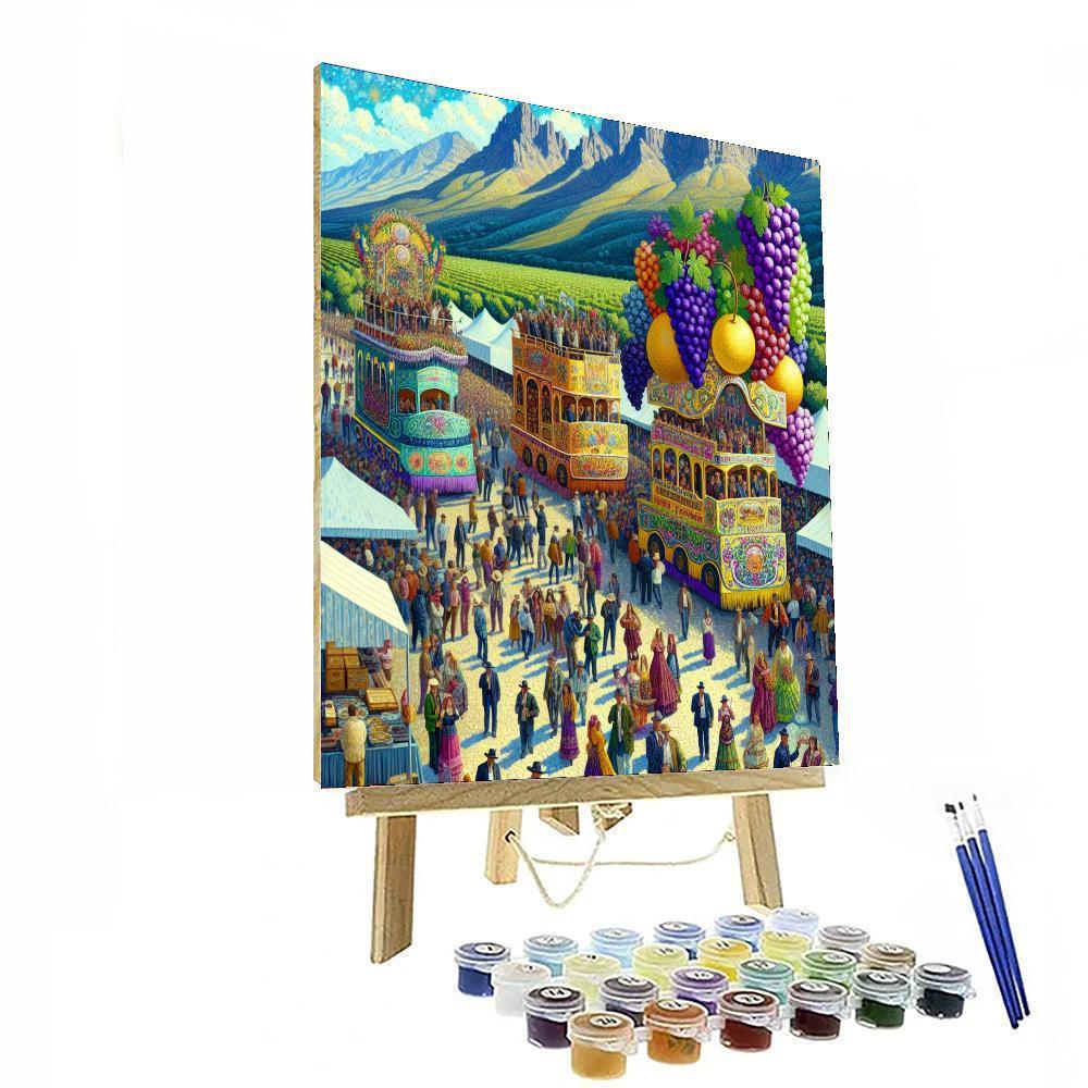 Fiesta De La Vendimia - Mendoza Painting By Numbers Kit