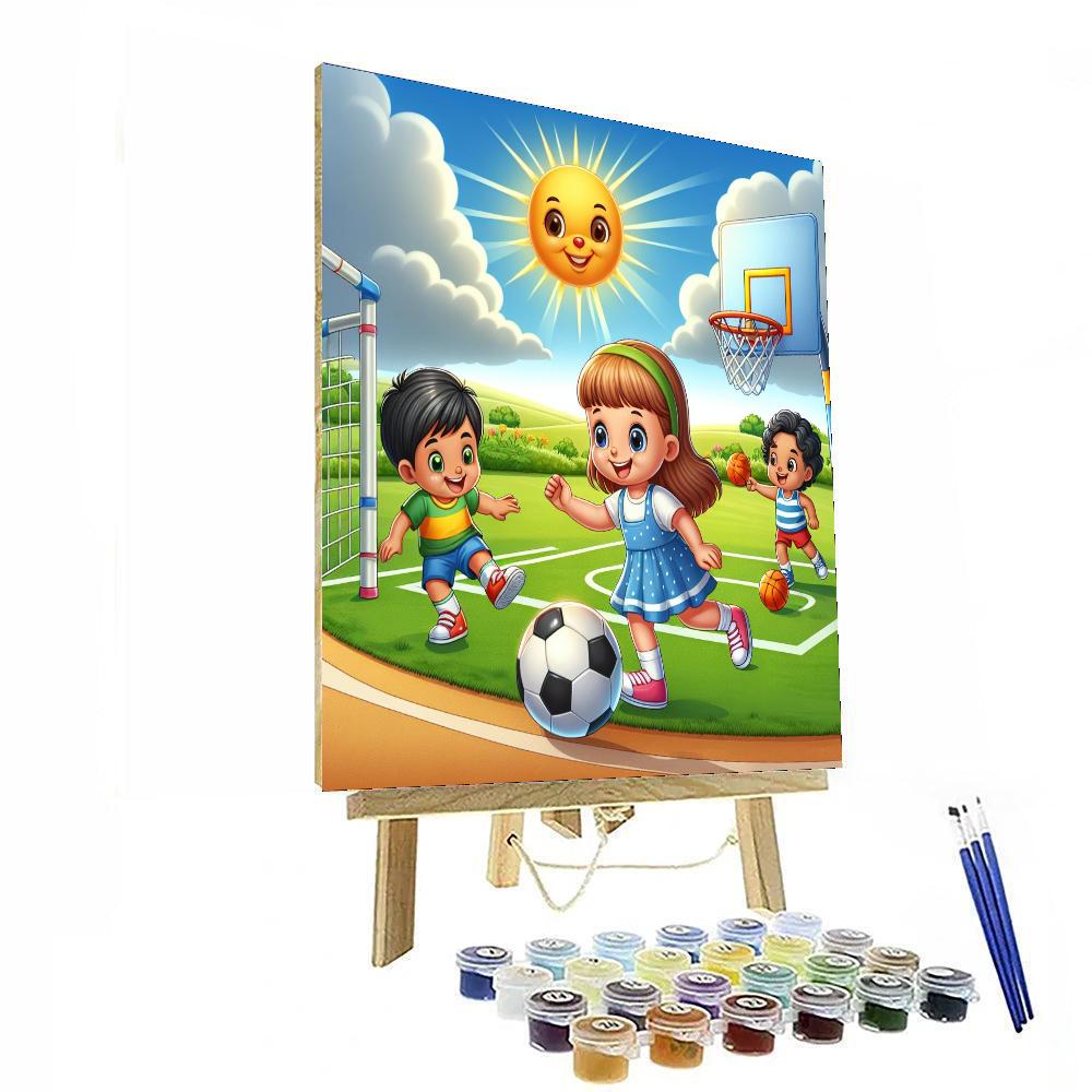 Cool Sports Paint By Numbers Kits