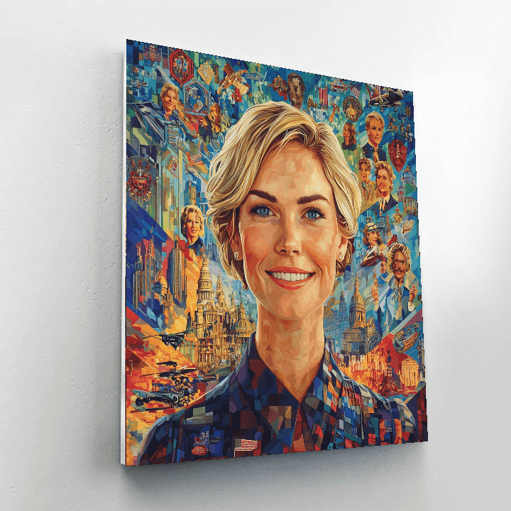 Meryl Streep: The Chameleon's Artistry Paint By Number