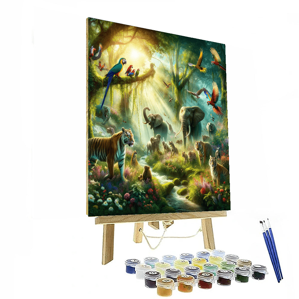 Vibrant Wildlife - DIY Painting By Numbers Kit