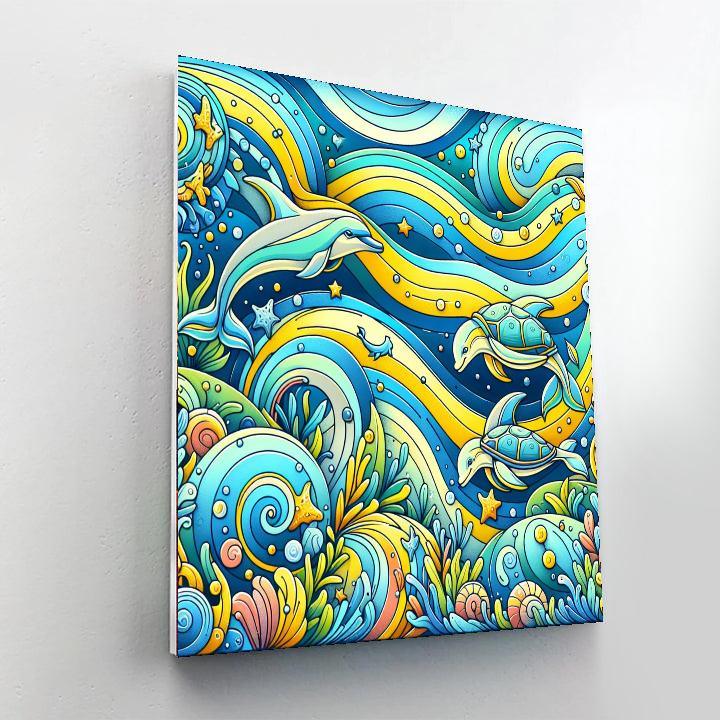 Mystical Ocean Adventure Paint By Numbers