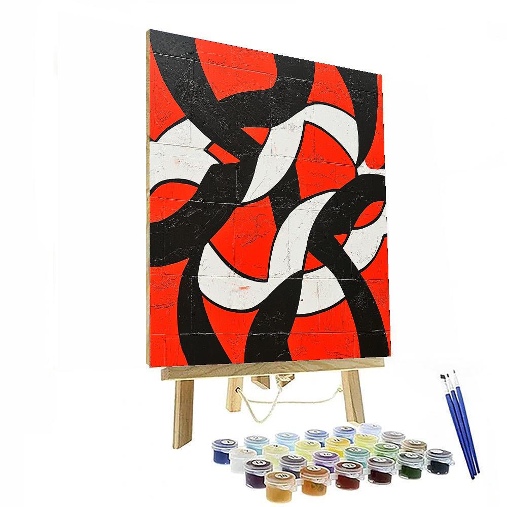 Banksy Inspired The Shadow Of Consumerism  Numbered Painting Kits